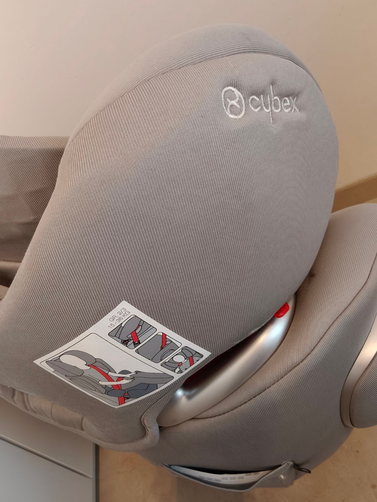autostoel cybex platinum solution q2 fix, Ophalen, Isofix