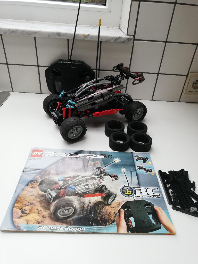 lego 8475 techniek RC Race Buggy, Enlèvement ou Envoi, Ensemble complet, Lego