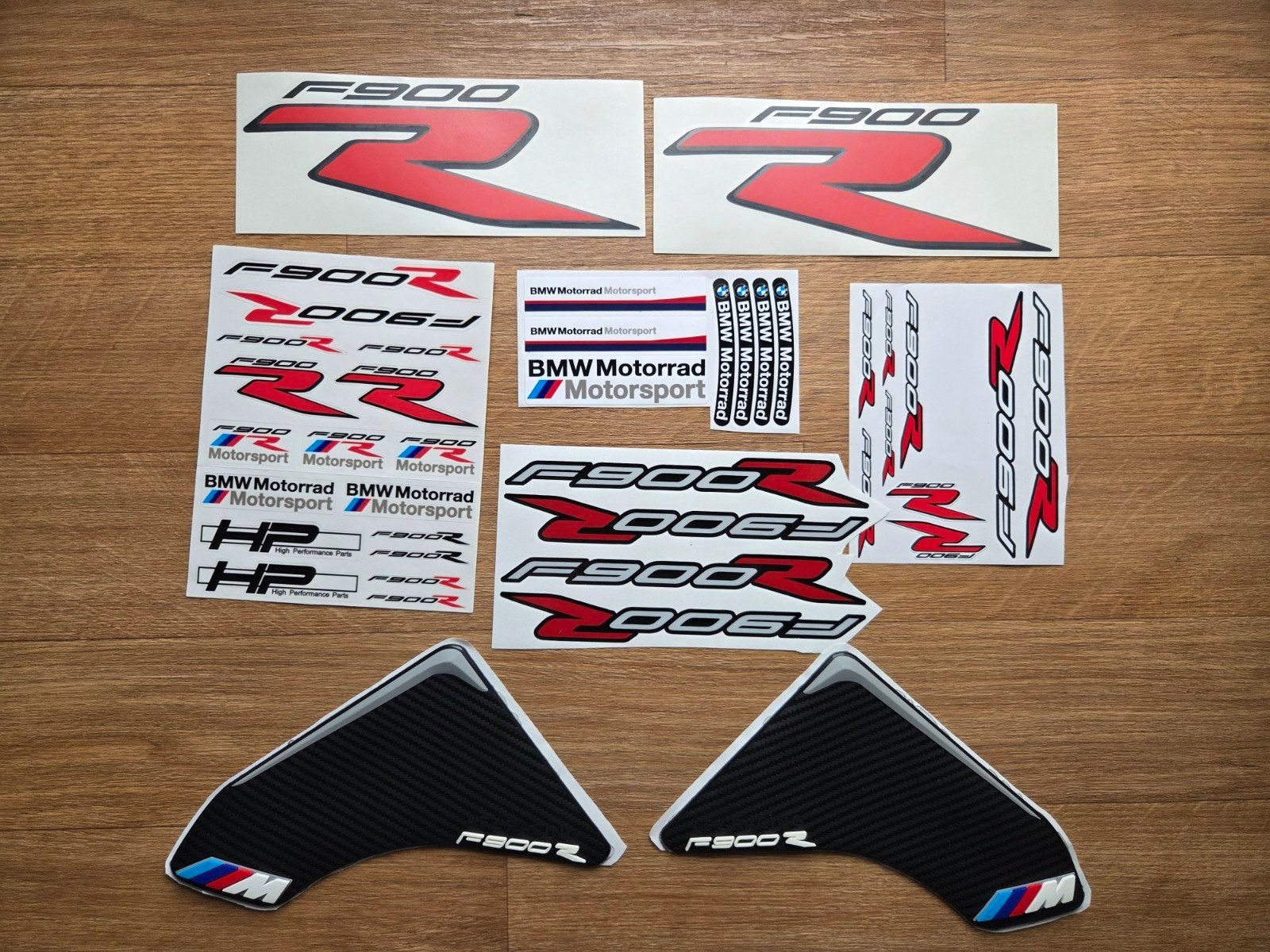 Bmw f900r stickers/tankpads, Motoren, Ophalen