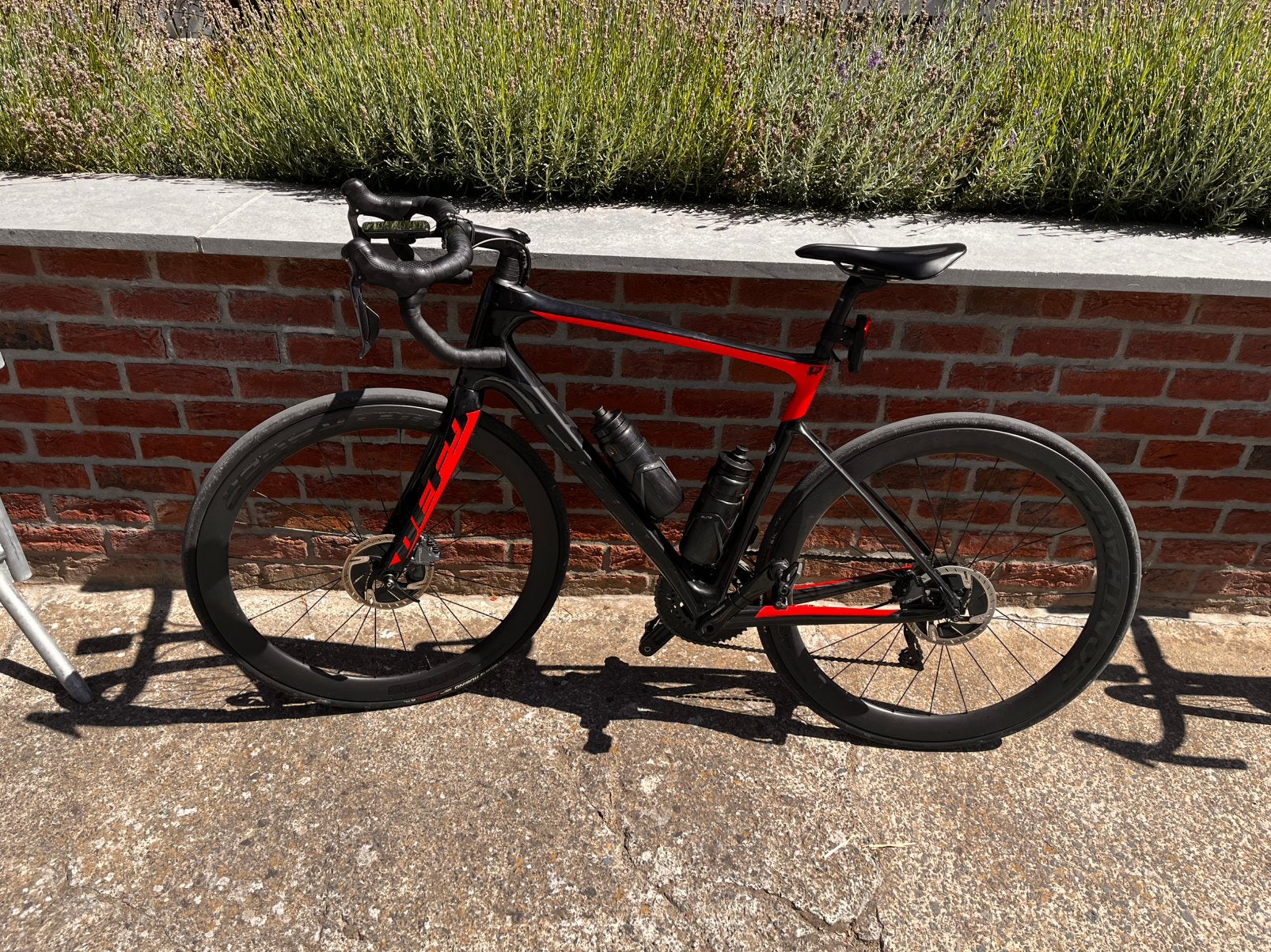 GIANT DEFY ADVANCED 1 HRD CARBONE/ULTEGRA Di2+ROUES CARBONE, Enlèvement, Utilisé, Autres types