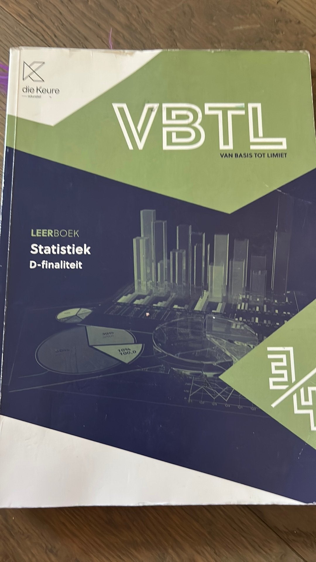Vbtl statistiek 3/4 d-finaliteit, Boeken, Ophalen of Verzenden, Zo goed als nieuw