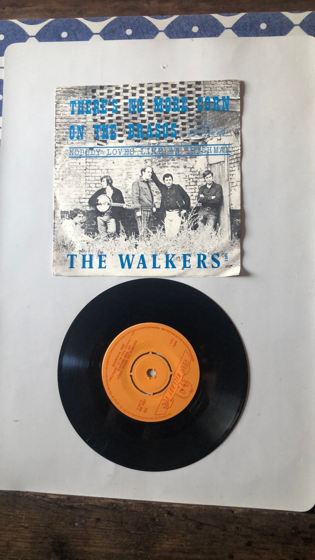 The Walkers : ther's no more corn on the brasos (1971), Verzenden, Zo goed als nieuw