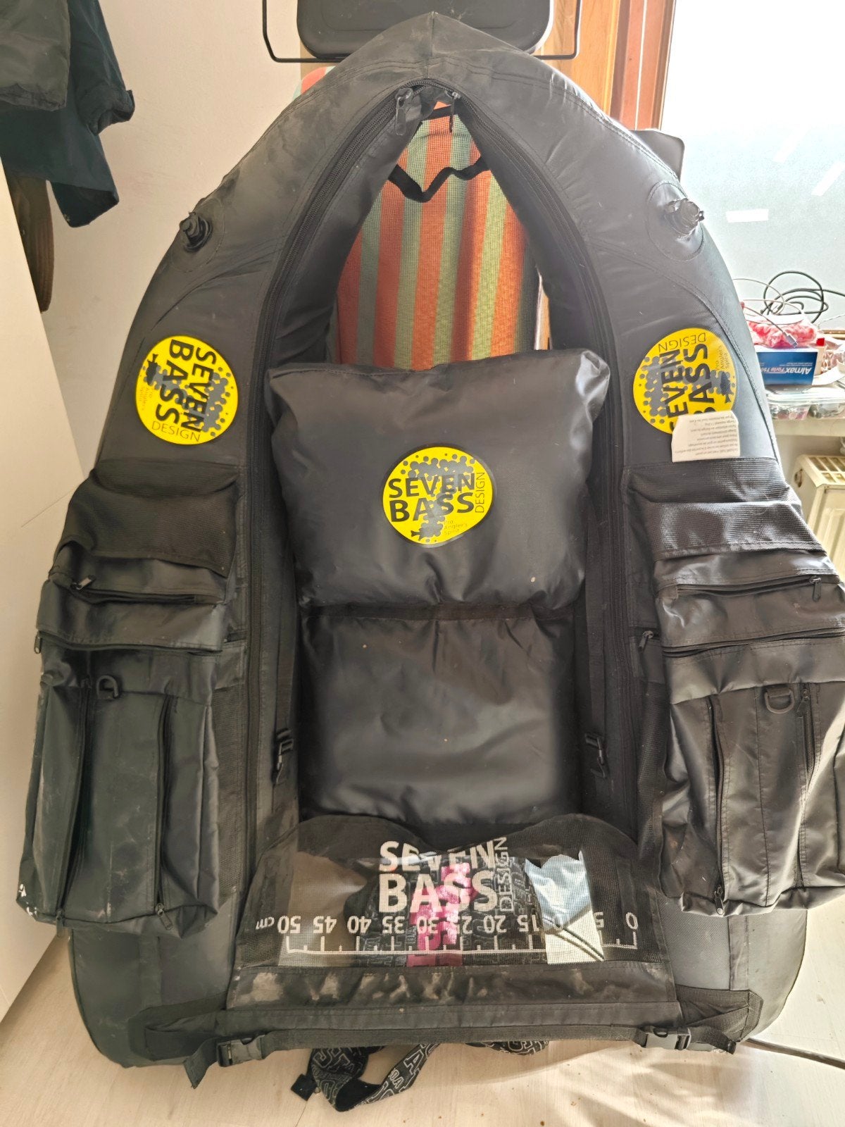 float tube, Enlèvement