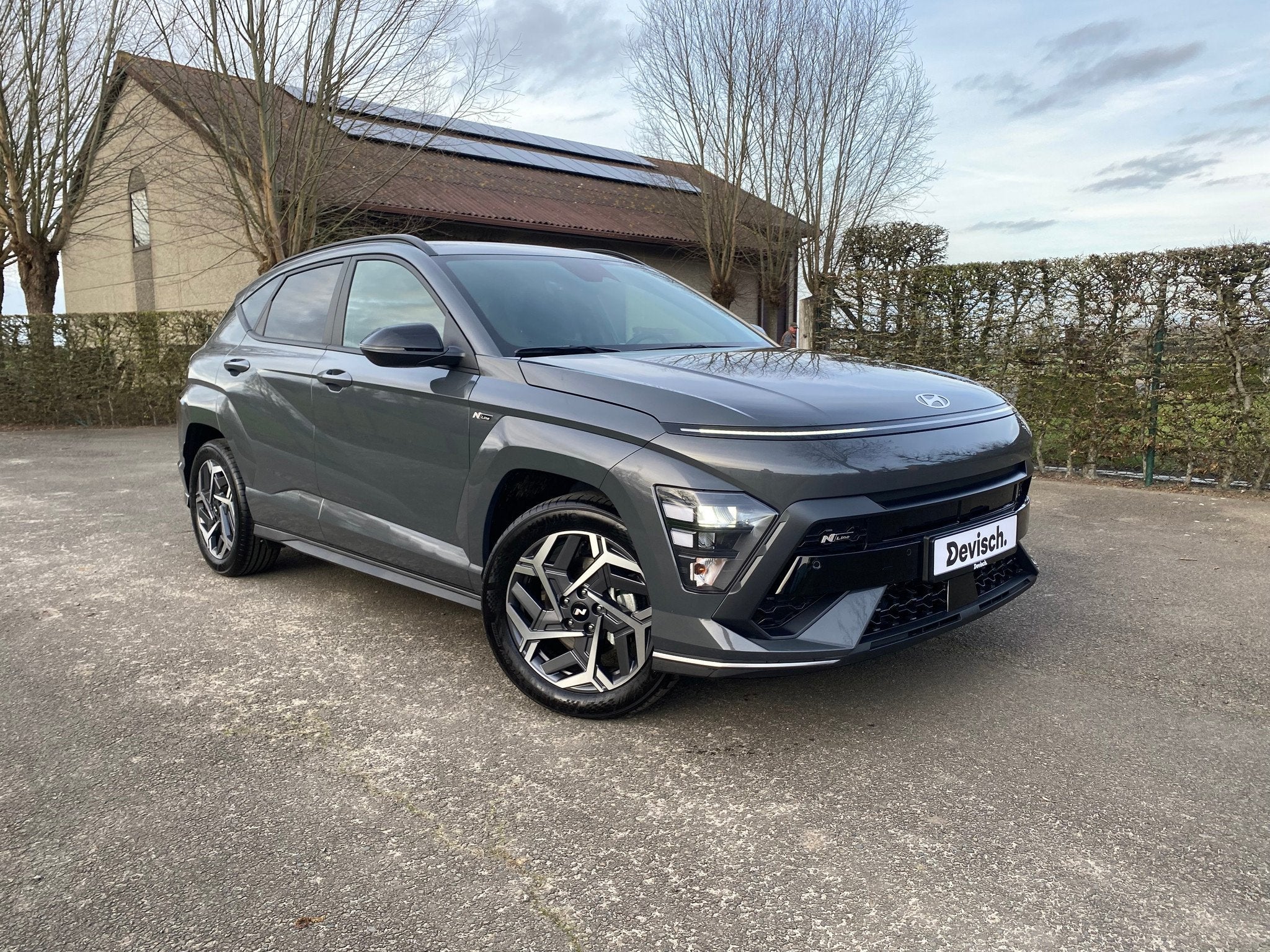 Hyundai KONA HEV 1.6 GDi DCT SHINE N-LINE 138 D6, Autos, Argent ou Gris, Achat, 139 ch, Entreprise