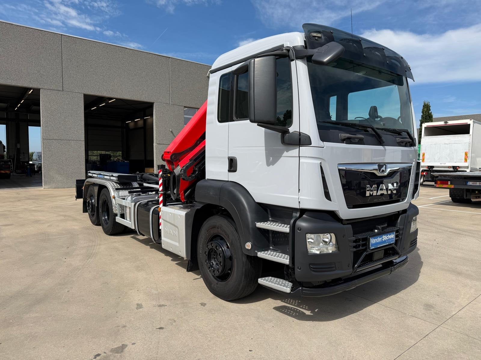 MAN TGS 26.420 - PALFINGER PK 18.502 SH-C - CONTAINERSYSTEEM, Automaat, Euro 6, MAN, Bedrijf