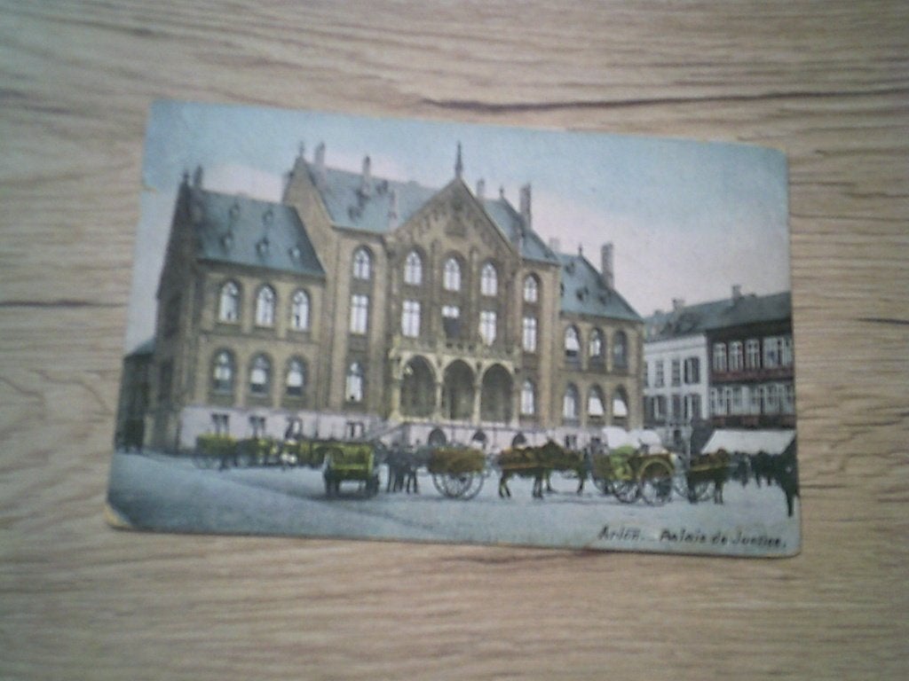 ARLON: Palais de Justice, Verzamelen, Postkaarten | België, Ophalen of Verzenden, Voor 1920, Ongelopen, Luxemburg