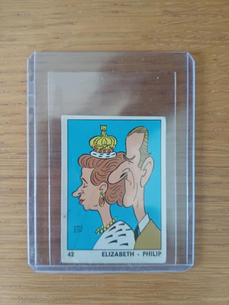 Panini OK VIP 72 prentje Elisabeth Filip, Verzenden