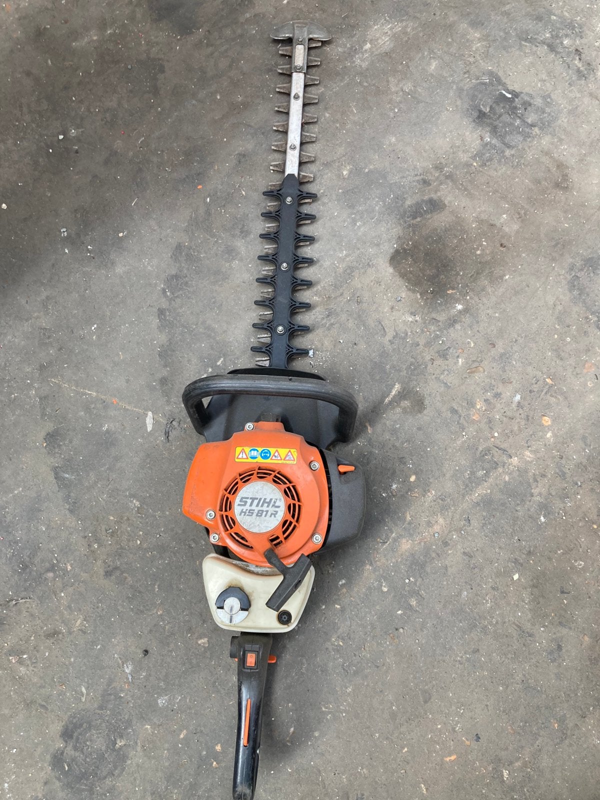 Haagschaar stihl hs81r, Ophalen, Gebruikt, Benzine