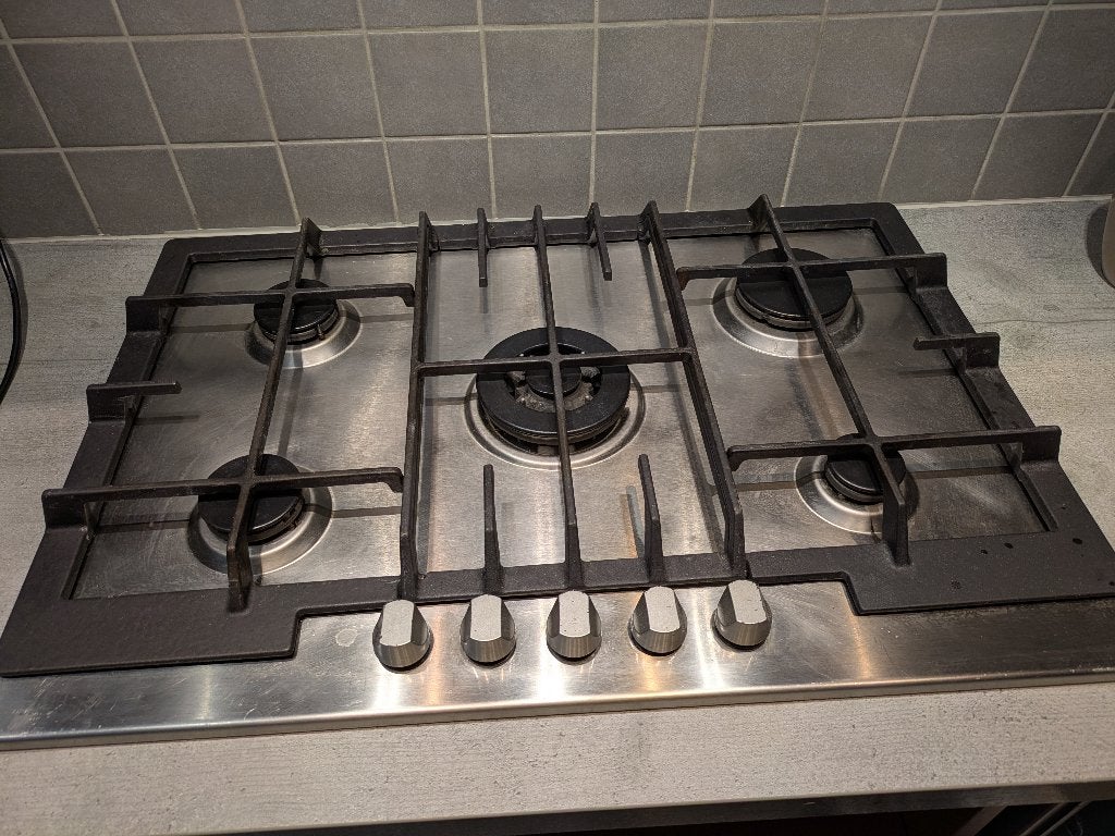 Cuisinière à gaz, Gaz, Encastré, Comme neuf, Enlèvement