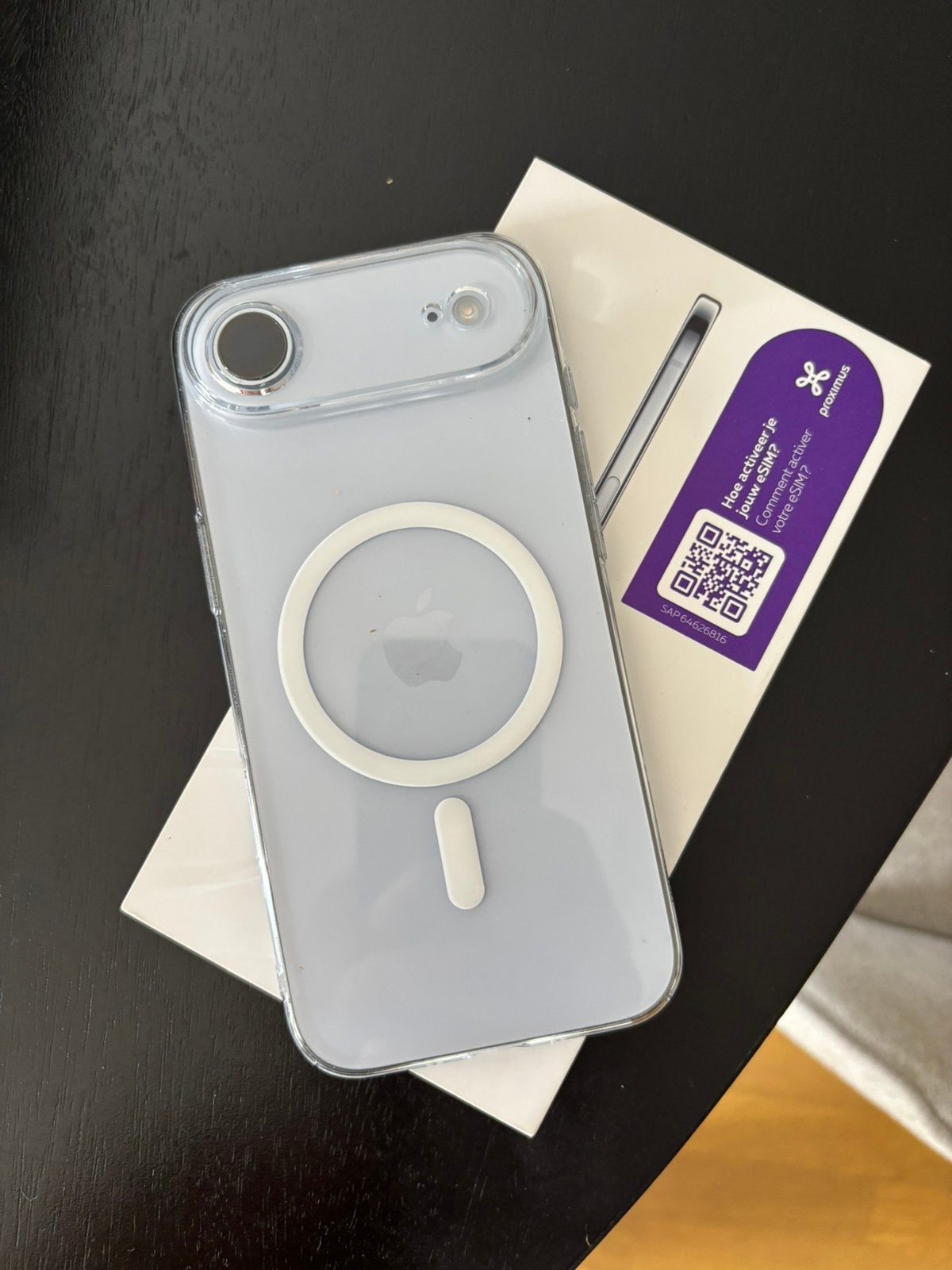 Iphone 17 air 256 gb, 256 GB, Comme neuf, Enlèvement, Bleu
