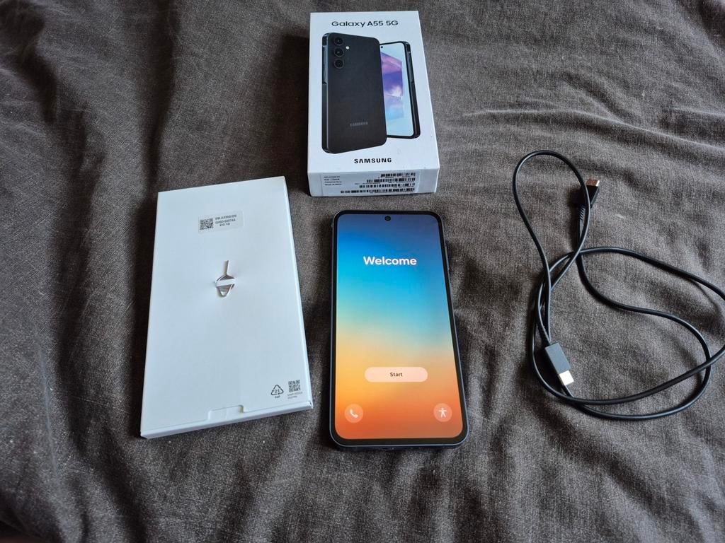 Samsung a55 256gb weinig gebruikt werkende staat vaste prijs, Ophalen