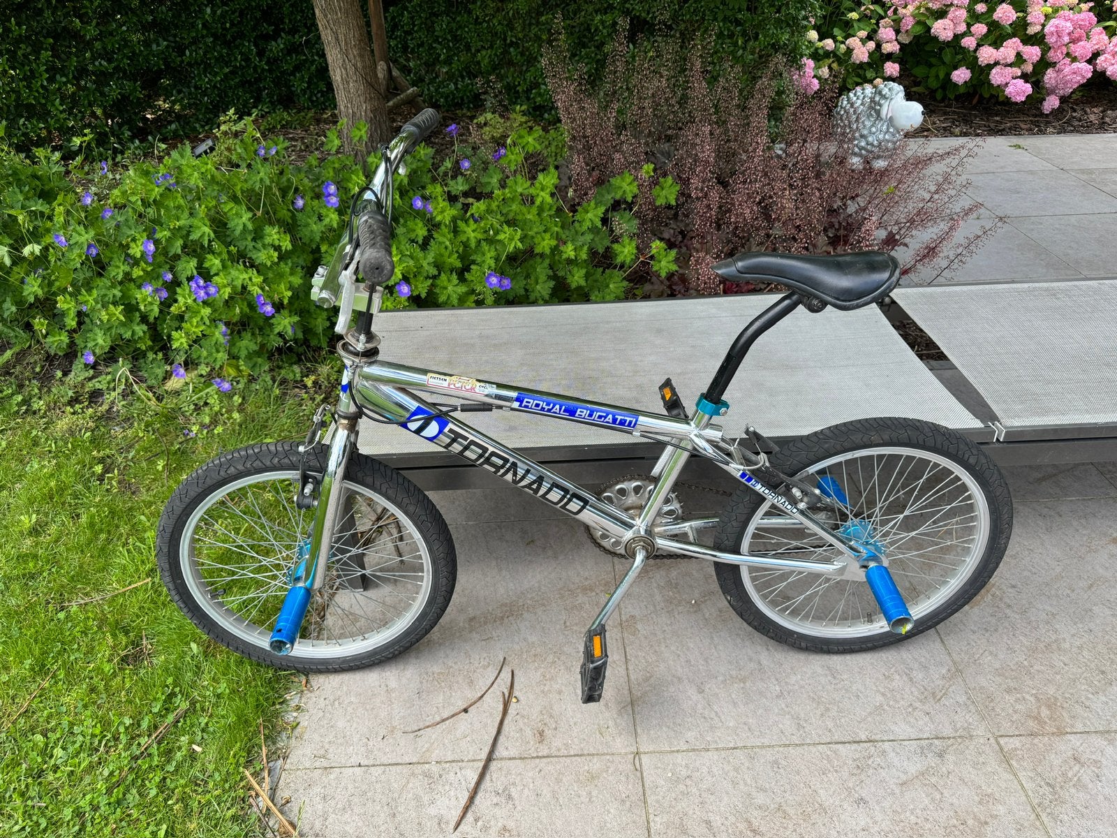 BMX Stuntfiets 20 inch, Vélos & Vélomoteurs, Enlèvement, Utilisé, 16 à 20 pouces, Repose-pieds