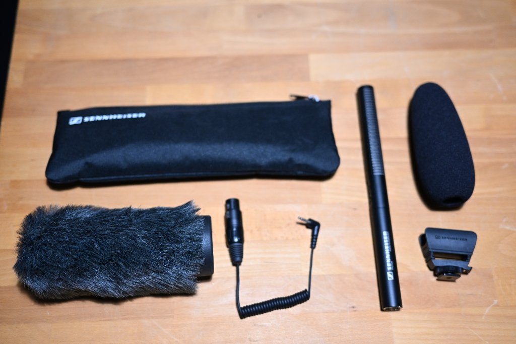 Sennheiser shotgun microfoon MKE 600, Ophalen, Zo goed als nieuw, Overige typen