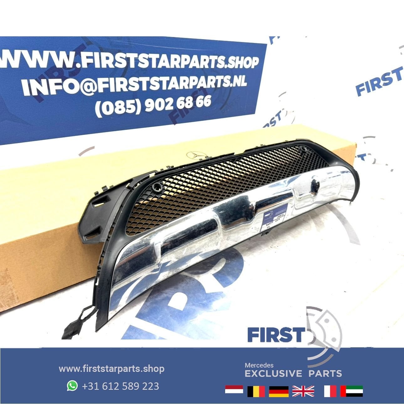 W156 X156 GLA KLASSE AMG BUMPER ROOSTER VOORBUMPER MIDDEN RO, Utilisé, -, -, Enlèvement ou Envoi