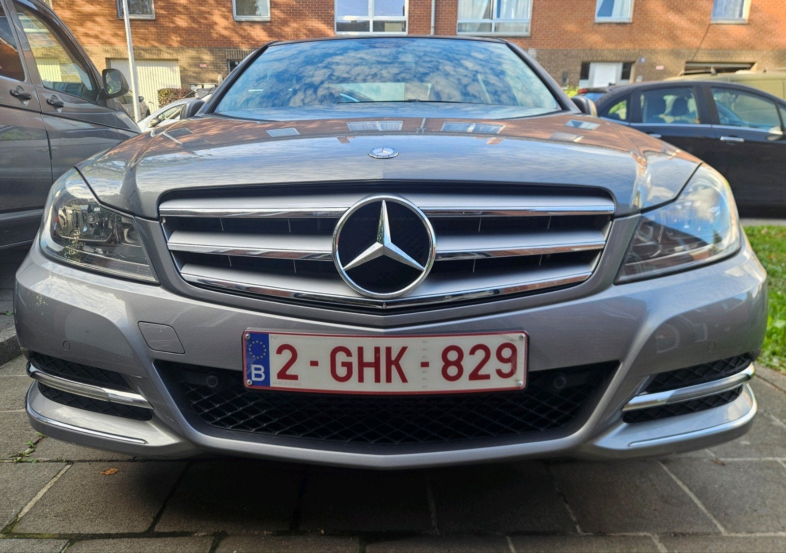 Mercedes classe C 200, Auto's, Euro 5, Achterwielaandrijving, Zwart, 4 cilinders