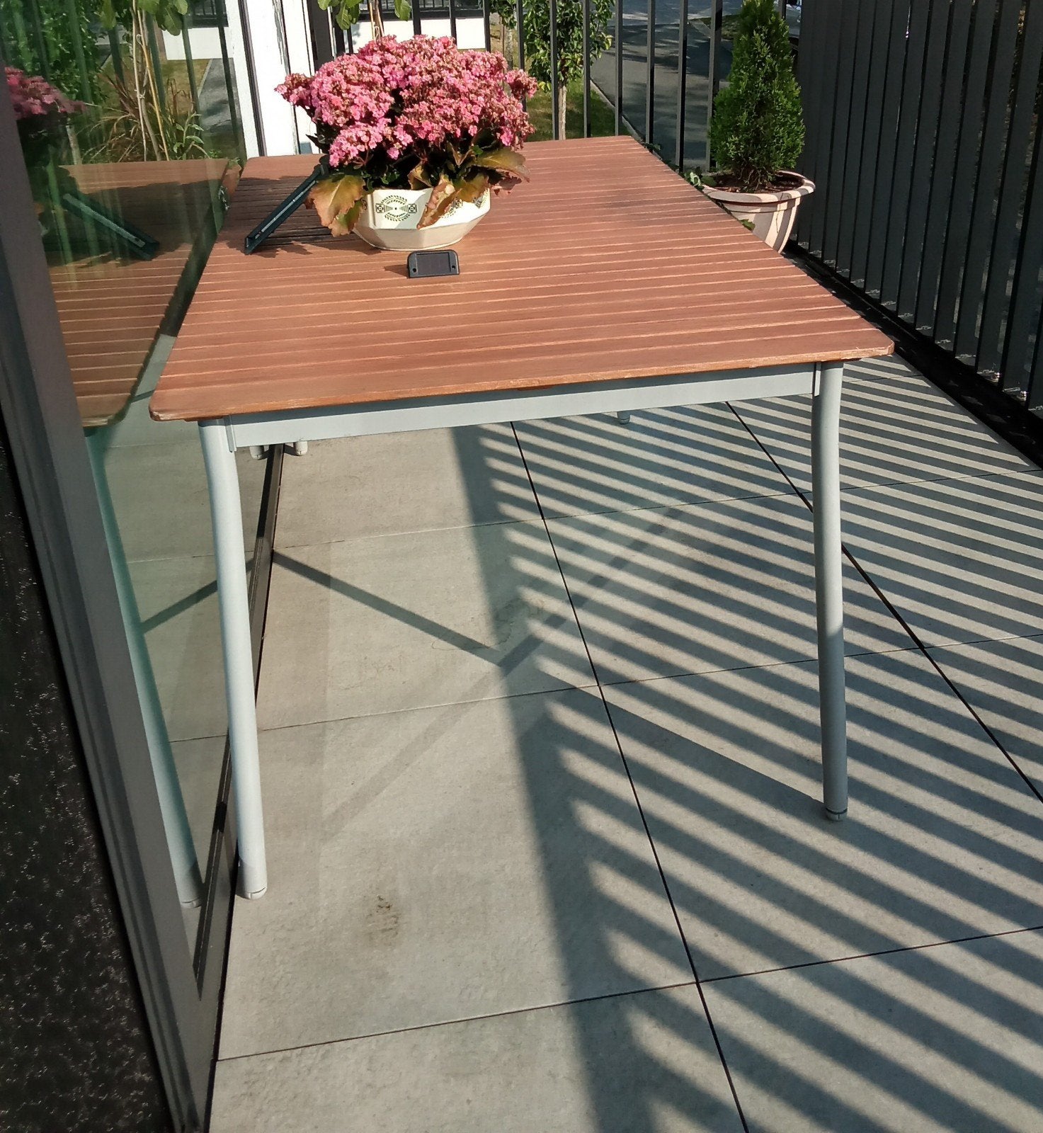 table de jardin en teck, Enlèvement