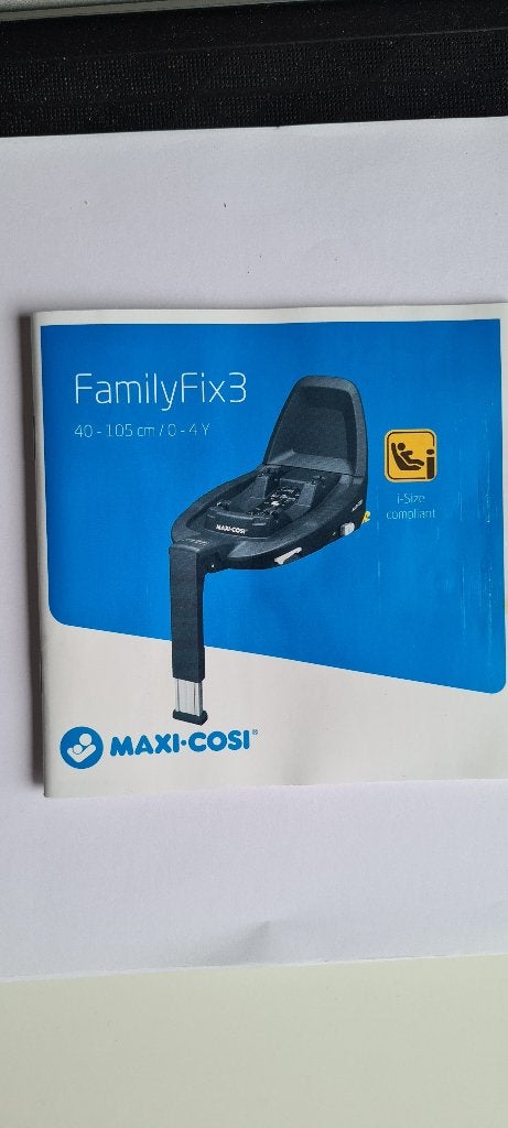 Base de siège auto Maxi-Cosi FamilyFix 3 i-Size Isofix, Enlèvement, Utilisé, 0 à 10 kg, Isofix