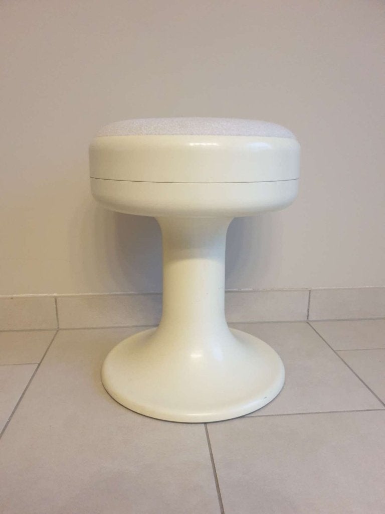 70s vintage retro Space Age Isoklepa Tulip Style stel stool, Ophalen