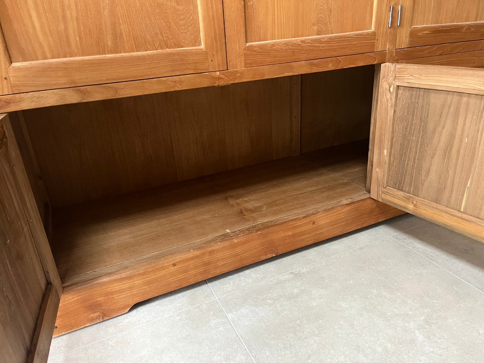 Teakhouten dressoir, Ophalen, Zo goed als nieuw