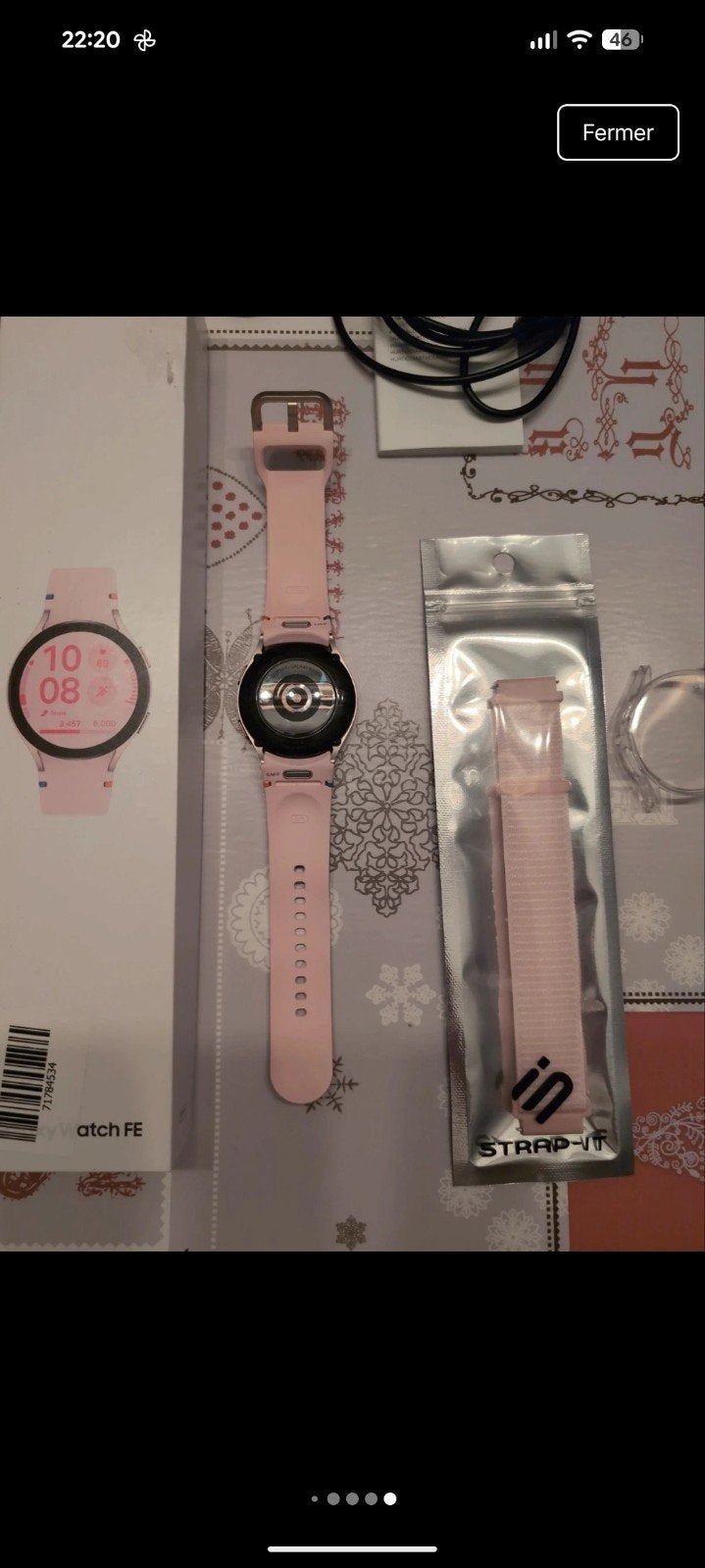 In beslag te nemen Samsung Galaxy Watch FE met garantie, Gebruikt, Ophalen of Verzenden, Samsung galaxy watch, Conditie