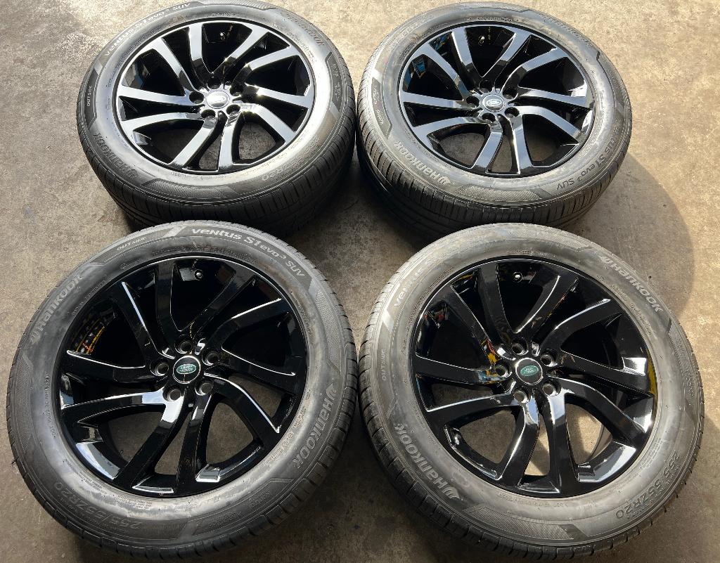 5x120 20” Range Rover Sport, Discovery 5 Velgen + Banden, Enlèvement, Utilisé, Land Rover