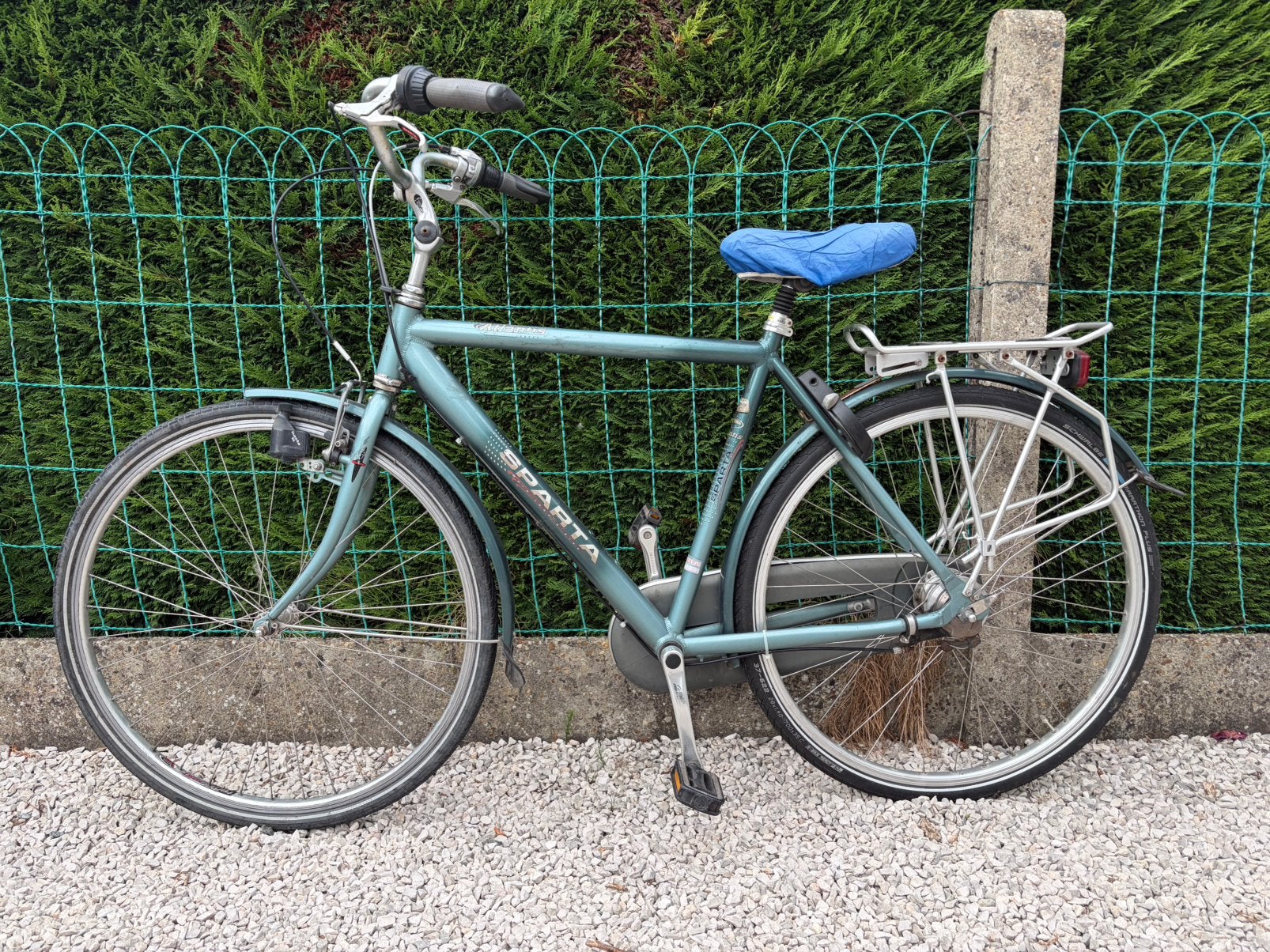 Herenfiets Sparta maat 54, Ophalen, Zo goed als nieuw, Sparta, Versnellingen
