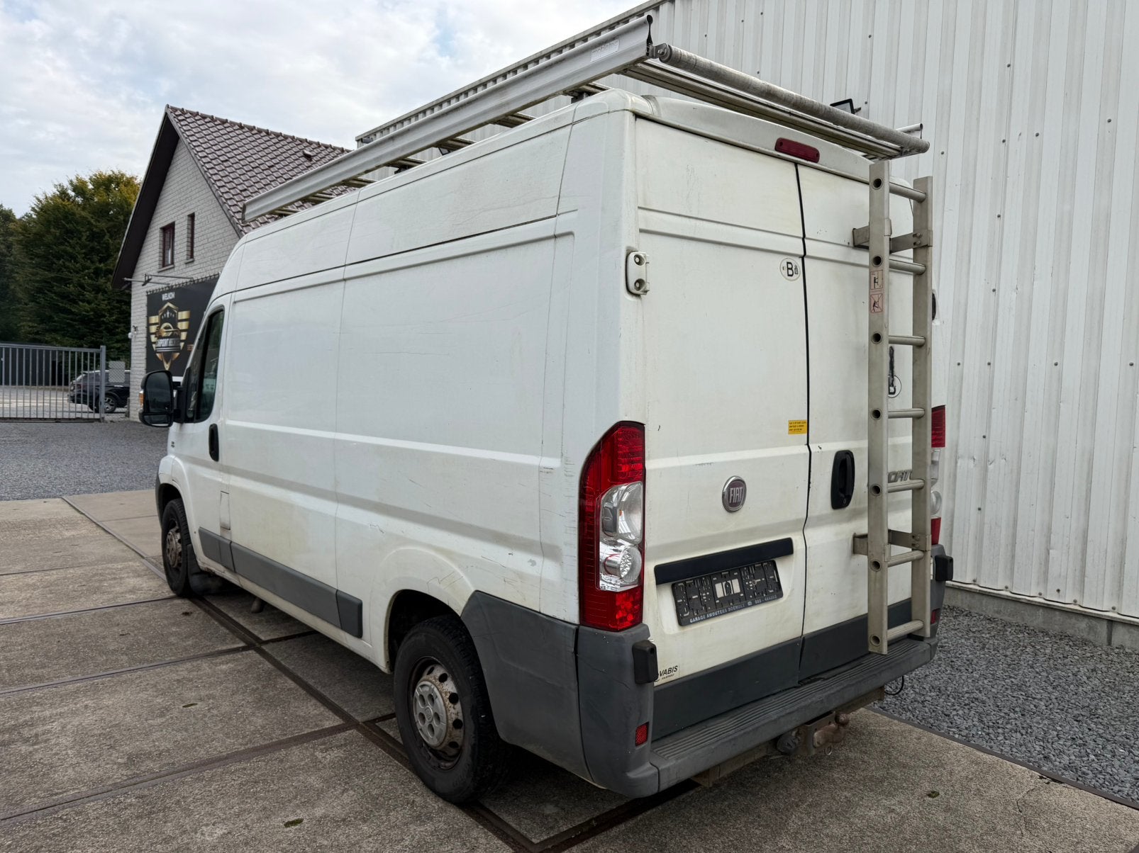 Fiat Ducato 2.3 JTD multijet 173 000 km start rijd goed !, Zwart, https://public.car-pass.be/k, Wit, 120 kW