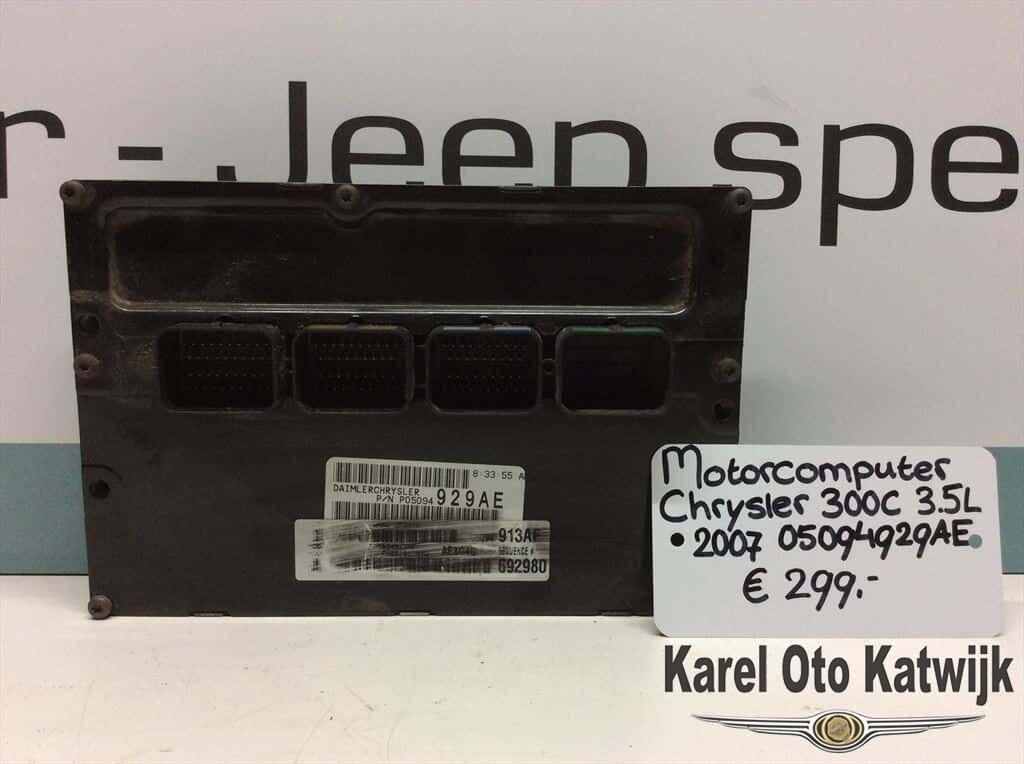 Motorcomputer Chrysler 300C 3.5 2007, Gebruikt, -, -, Ophalen of Verzenden
