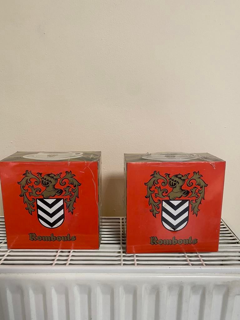 Paar Rombouts cups model Or, Antiek en Kunst, Ophalen of Verzenden