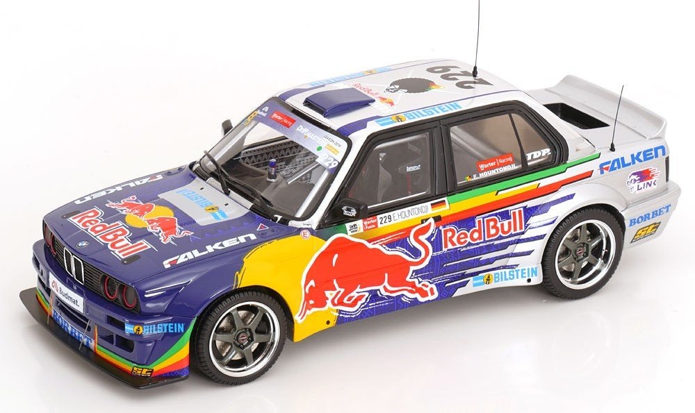 BMW M3 E30 V8 Red Bull Drift 2023 - 1/18 - PRIX : 119€, Hobby en Vrije tijd, Modelauto's | 1:18, Nieuw, Auto, OttOMobile, Ophalen