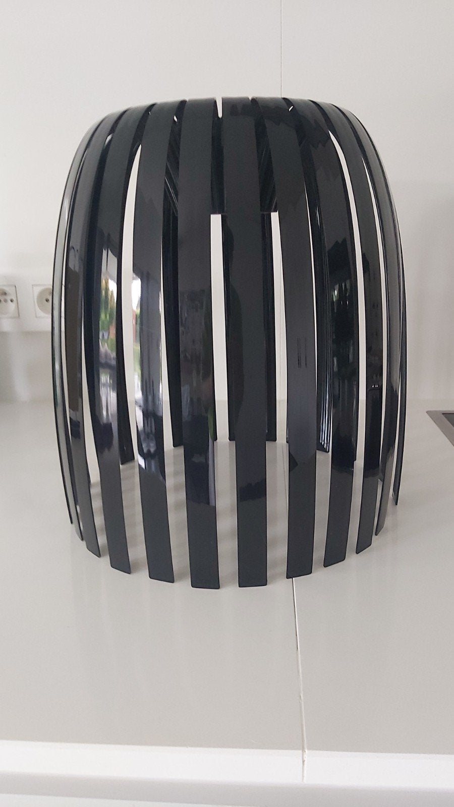 Zwarte lampenkap, Huis en Inrichting, Lampen | Lampenkappen, Ophalen of Verzenden