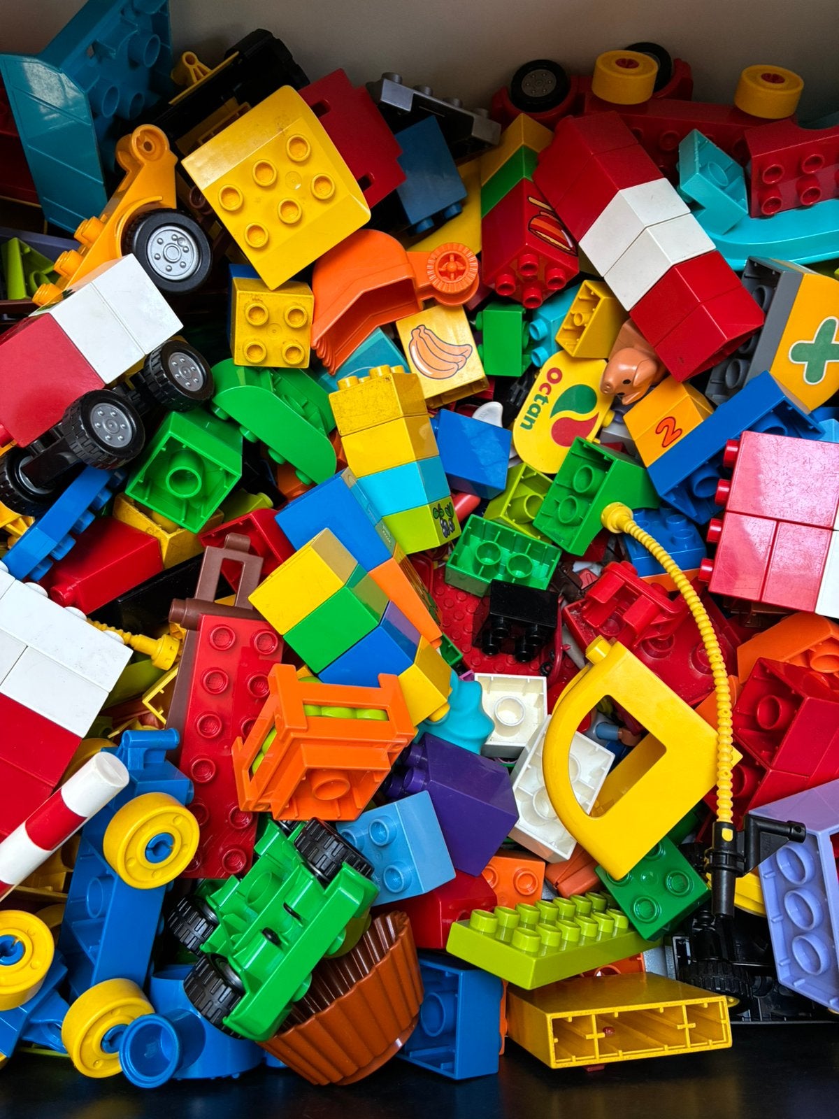 Partij LEGO DUPLO, Kinderen en Baby's, Speelgoed | Duplo en Lego, Ophalen, Zo goed als nieuw, Duplo