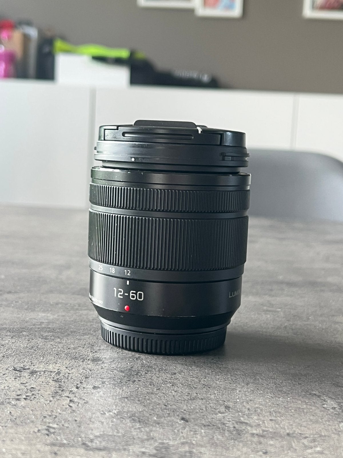 Panasonic Lumix G Vario 12-60mm F/3.5-5.6 ASPH Power OIS, Ophalen of Verzenden, Zo goed als nieuw, Panasonic