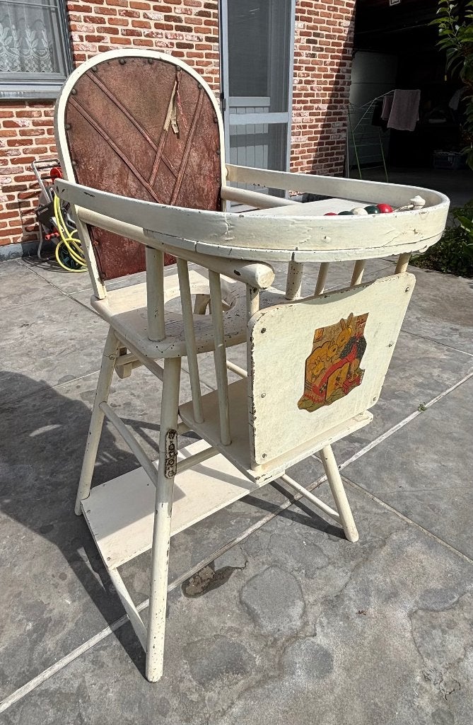 Vintage Kinderstoel, Kinderen en Baby's, Kinderstoelen, Ophalen of Verzenden, Gebruikt, Overige typen