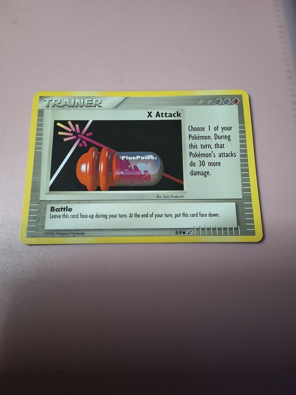 • Carte du jeu Pokémon Trading Figurine - X Attack Next Ques, Enlèvement