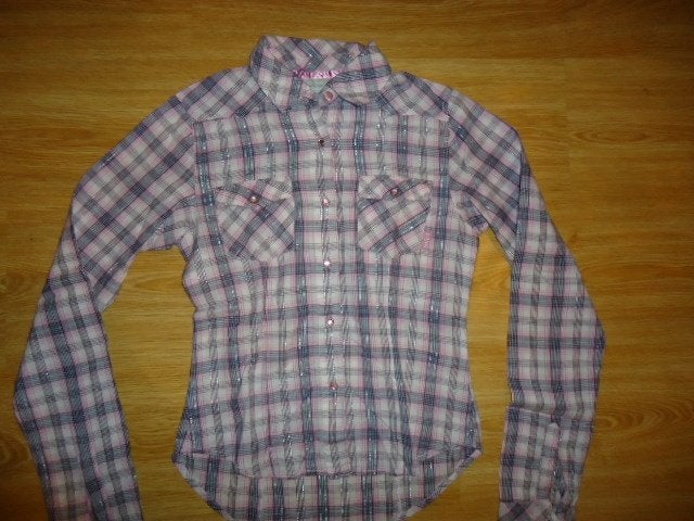 trendy blouse H&M meisje maat 164, Kinderen en Baby's, Kinderkleding | Maat 164, Meisje, H&M, Overhemd of Blouse, Ophalen of Verzenden