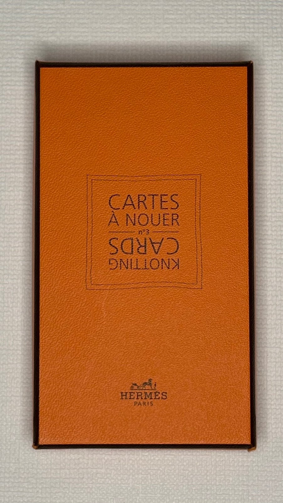 Jeux de cartes à nouer. HERMÈS, Enlèvement ou Envoi, Comme neuf