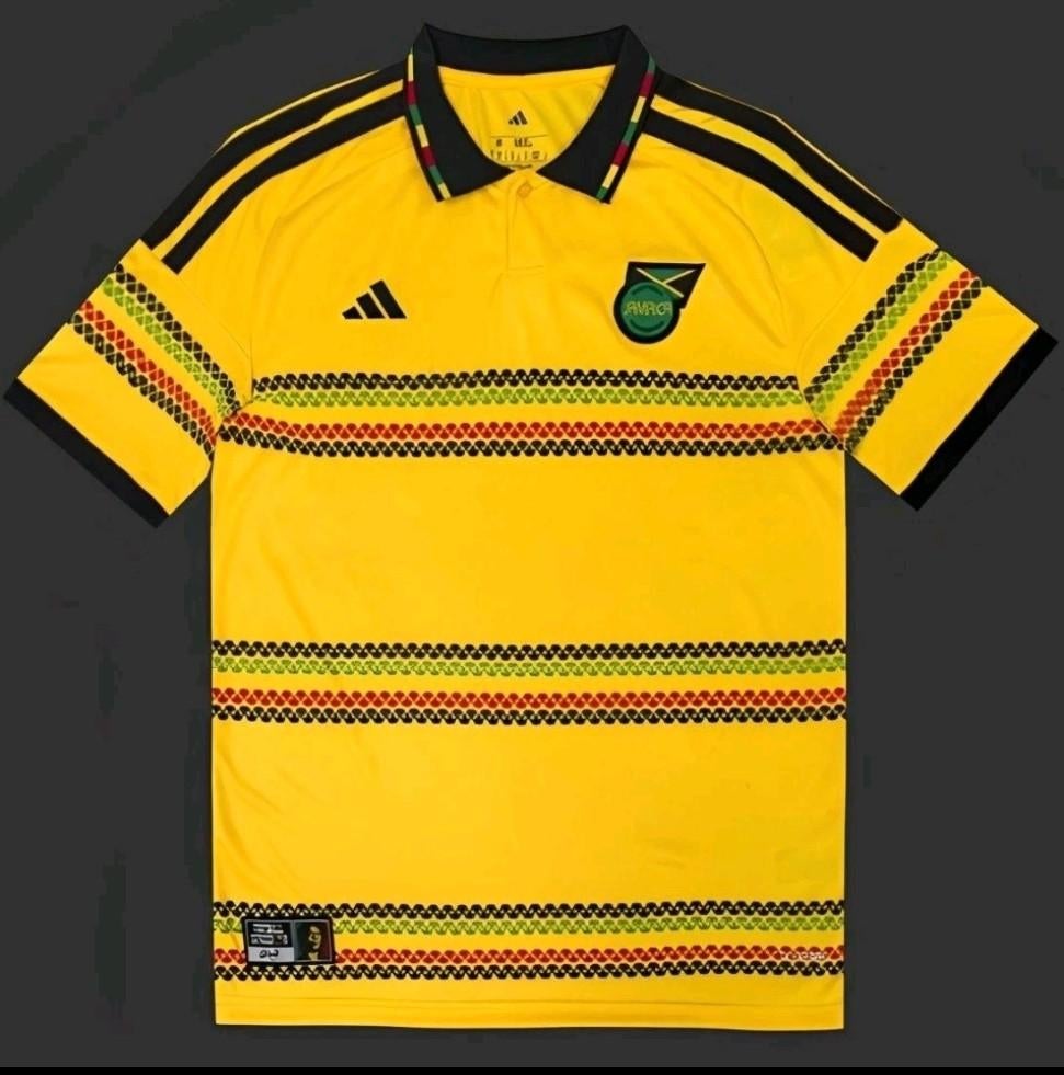 Jamaica Thuisshirt Bob Marley Origineel Nieuw 2026, Sports & Fitness, Envoi
