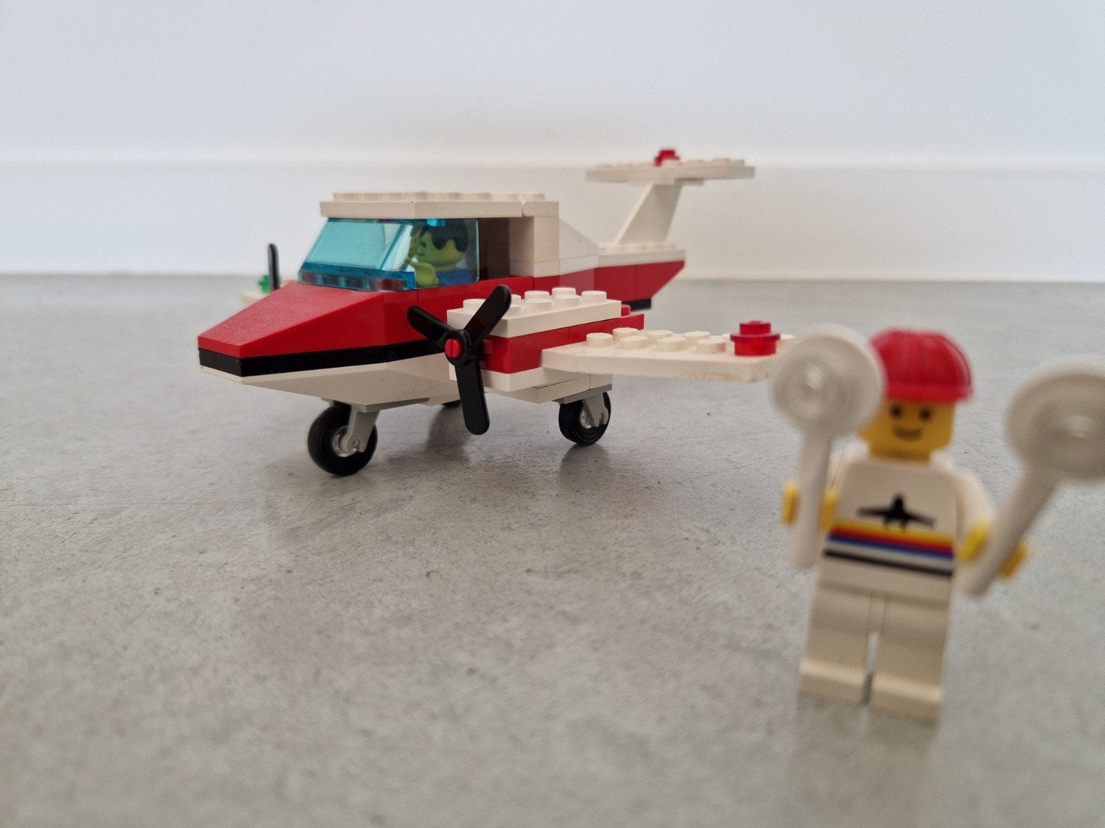 Set LEGO Legoland vintage 6687 « Turbo Prop I » (avion privé, Enlèvement ou Envoi, Lego, Ensemble complet, Utilisé