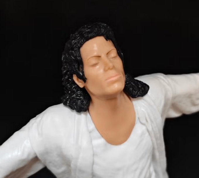 Michael Jackson collectors figuur met armen wijd (24cm), Verzamelen, Ophalen of Verzenden, Nieuw