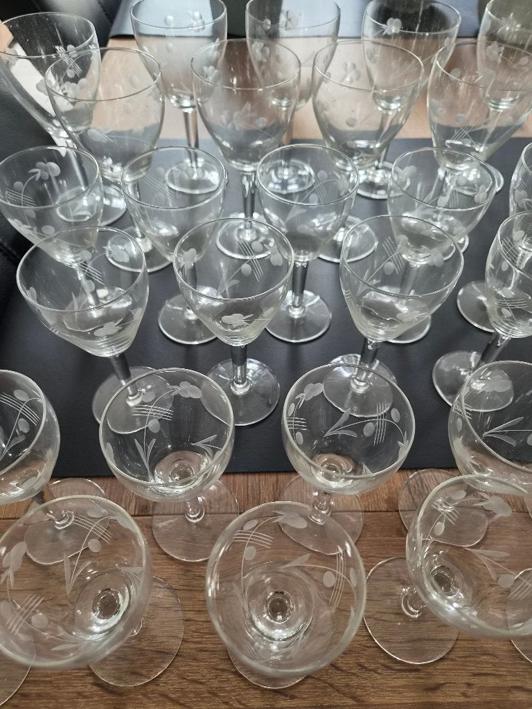 Antiek geslepen glazen, Antiek en Kunst, Ophalen