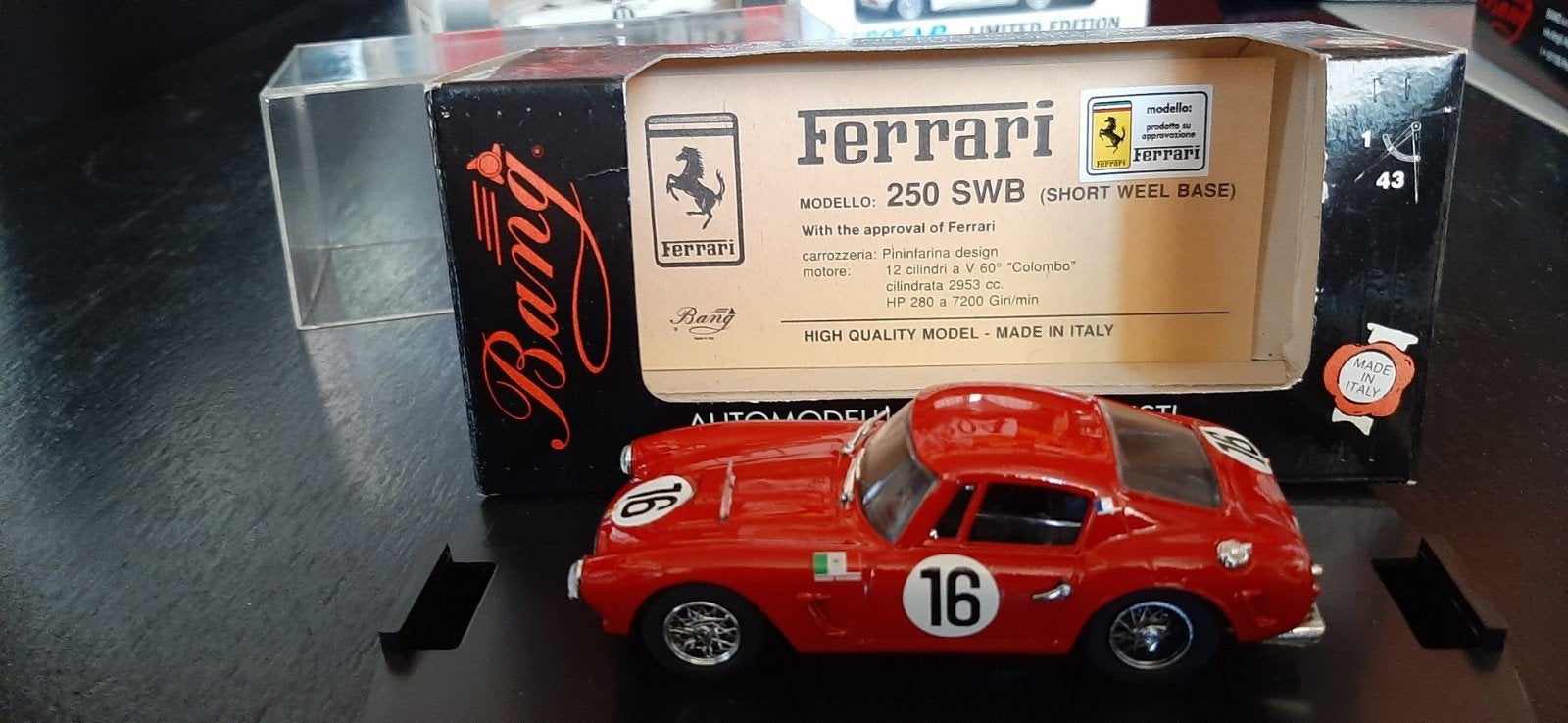 Ferrari 250 SWB Le Mans 61 Bang 7078, Enlèvement ou Envoi, Neuf