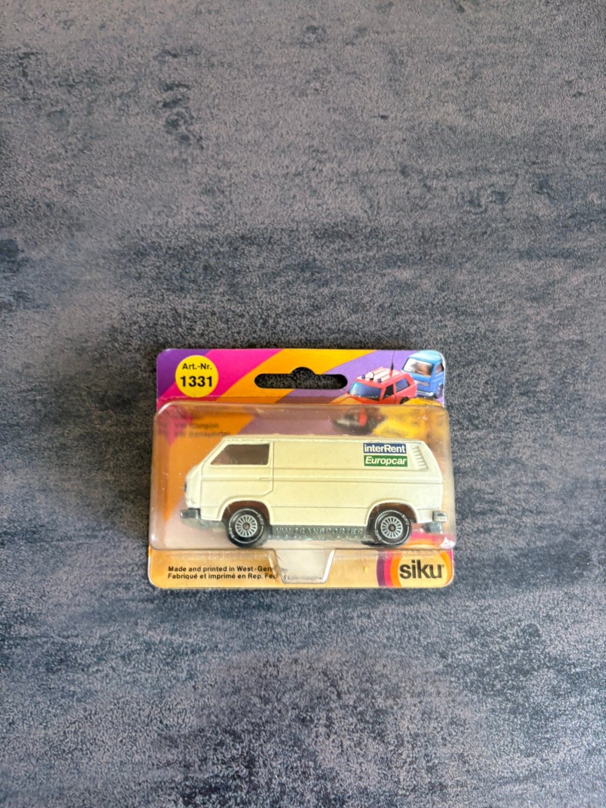 Siku VW Transporter Europcar, Enlèvement ou Envoi, Neuf, Voiture, SIKU