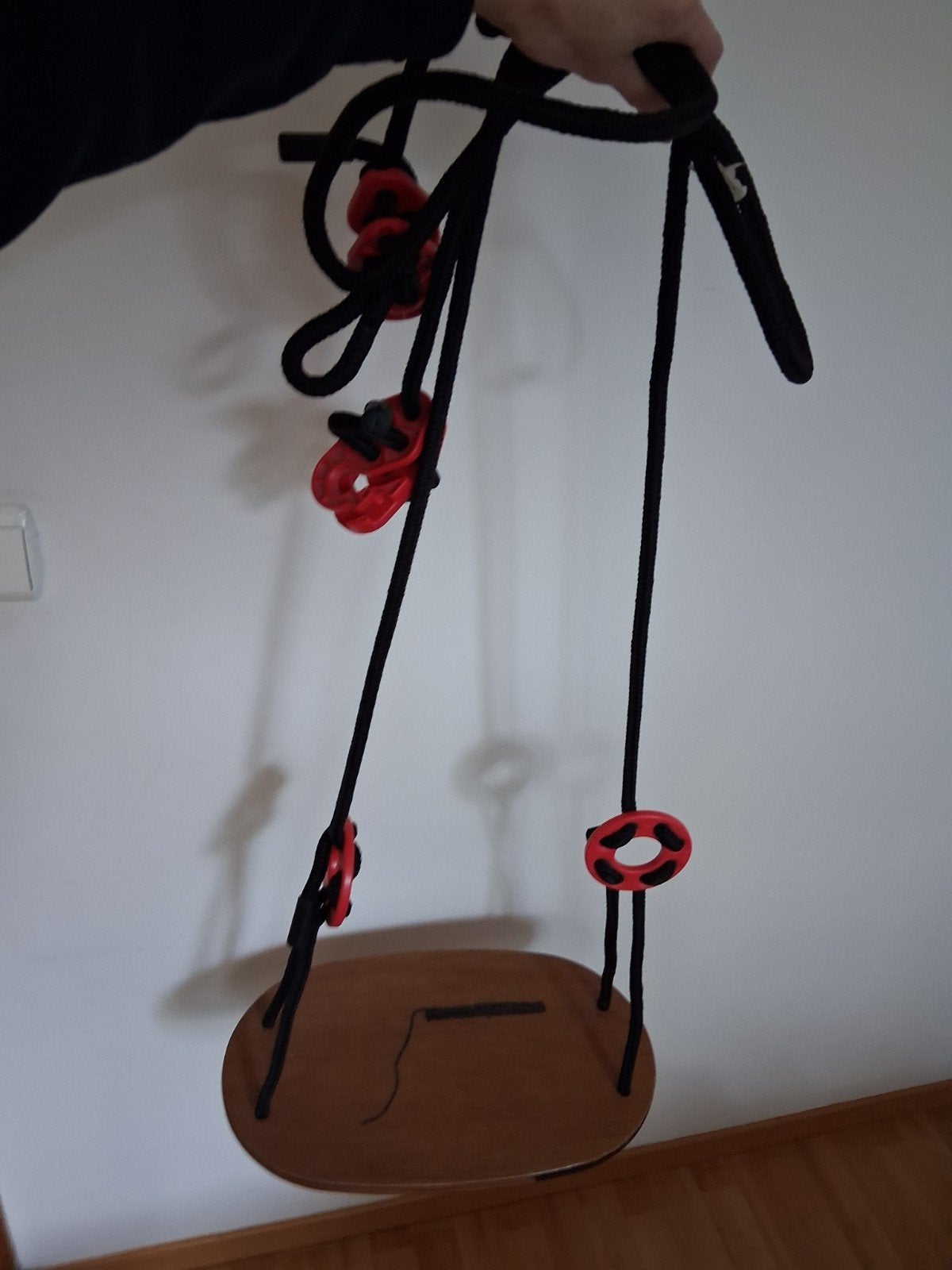 Balançoire EKKORRE en bois, Enlèvement, Utilisé, Balançoire