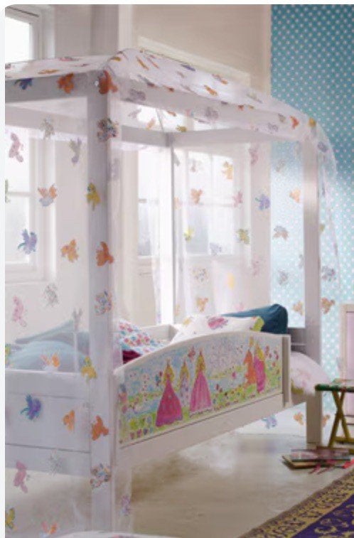 hemelbed, Huis en Inrichting, Ophalen, Zo goed als nieuw, Eenpersoons, Hout