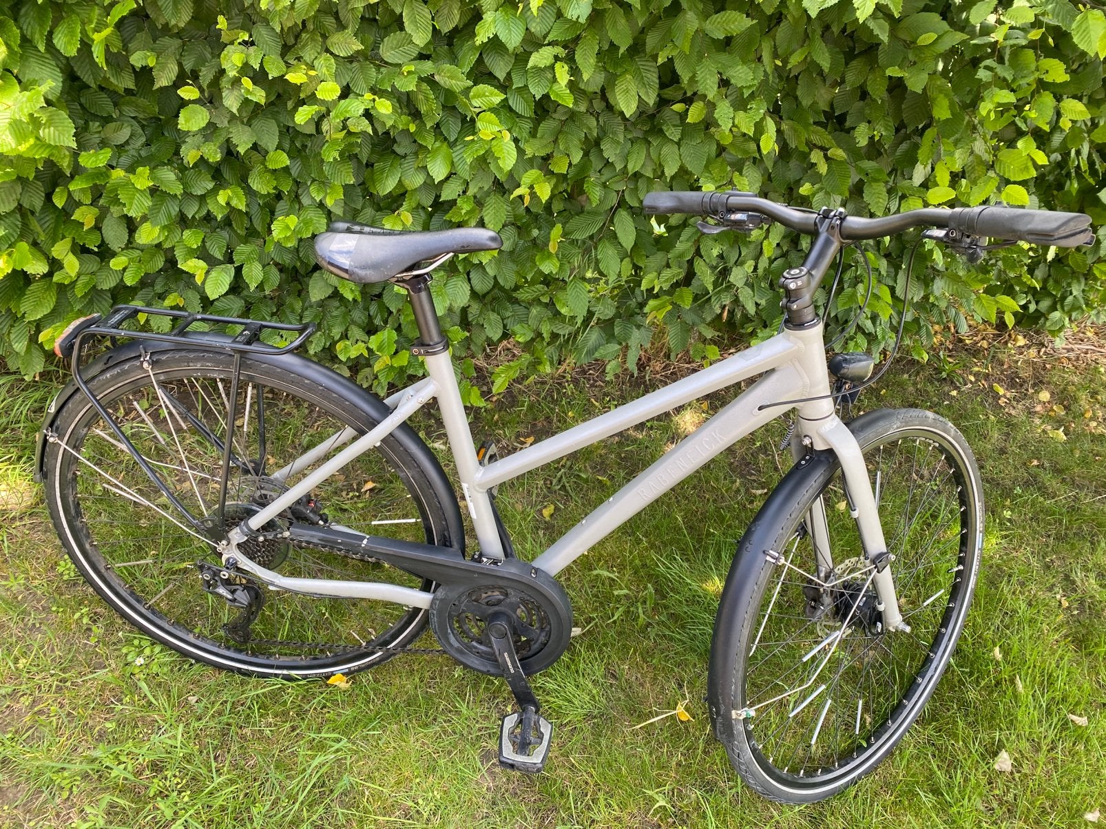 Herenfiets en Damesfiets Rabeneick schoolfiets velo, 28 inch, Vering, 49 tot 53 cm, Zo goed als nieuw
