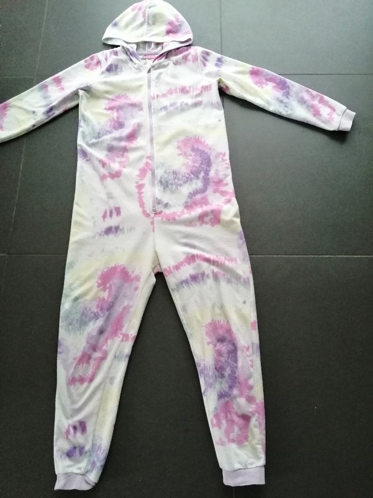 onesie, pyjama 11-12 jaar, Kinderen en Baby's, Kinderkleding | Maat 146, Ophalen of Verzenden, Zo goed als nieuw, Meisje, Nacht- of Onderkleding