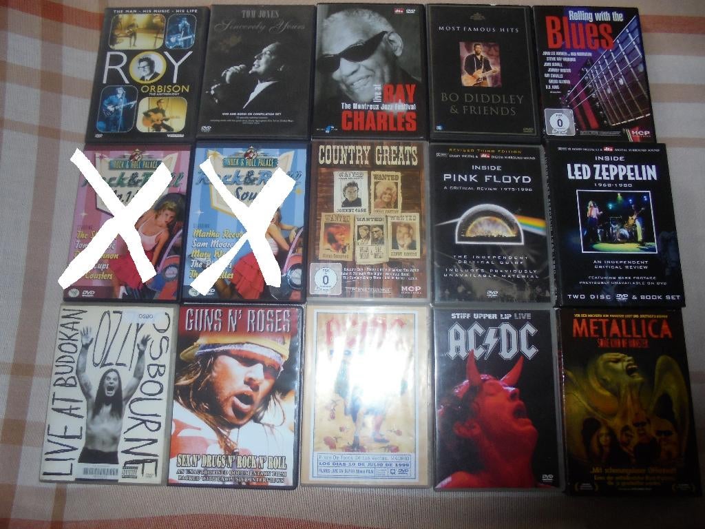 verschillende muziek dvd s goede staat te ruil of te koop, Alle leeftijden, Ophalen of Verzenden, Zo goed als nieuw