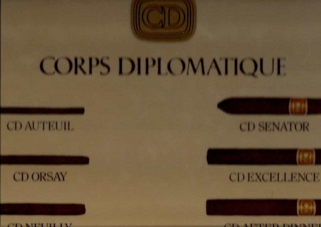 PUBLICITÉ POUR LES CIGARES CD PANCARDE, Envoi, Comme neuf, Autres types