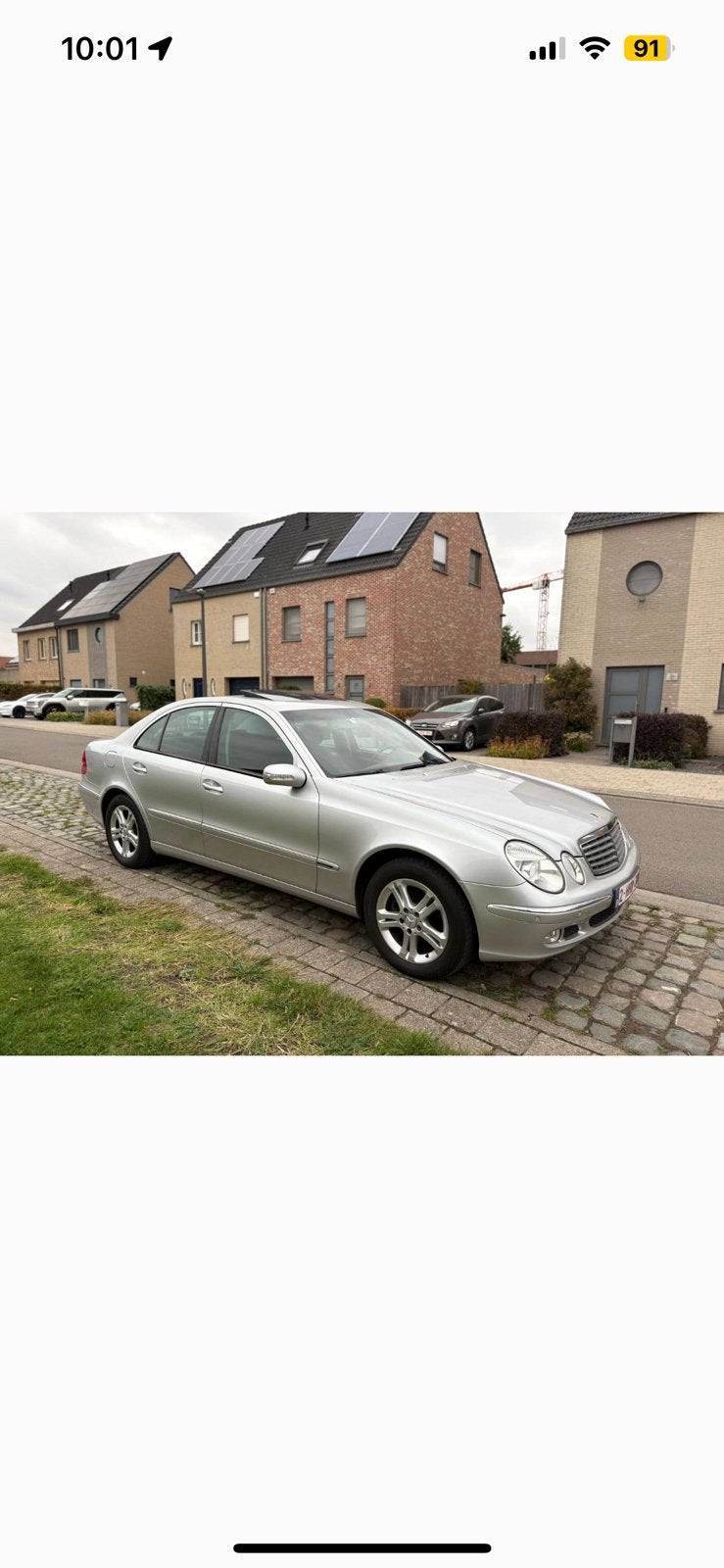 Mercedes E220 cdi 2004 full option, Autos, Achat, Toit ouvrant, Automatique, Particulier